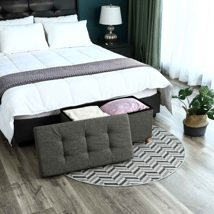 Plastikust tumba 76x38x40cm, hall Pesukorvid ja hoiukastid
