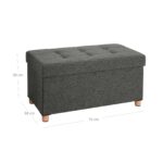 Plastikust tumba 76x38x40cm, hall Pesukorvid ja hoiukastid