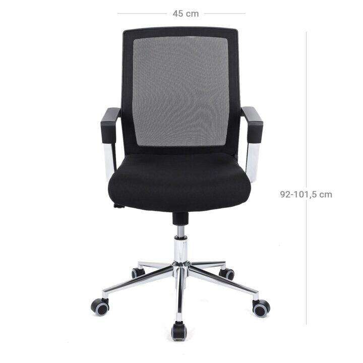 Kontoritool 61x55x(92-101.5)cm, must Kontoritoolid