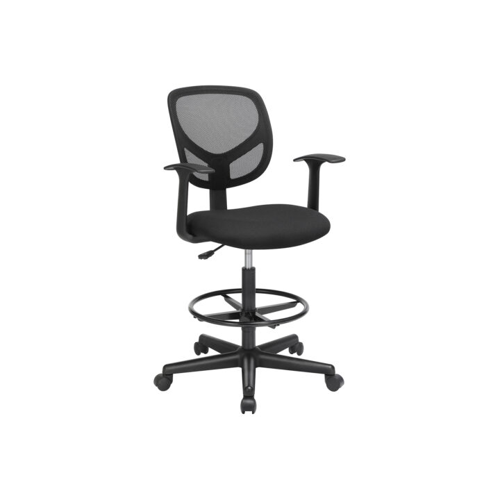 Joonistustool 64x64x(97-117) cm, must Kontoritoolid