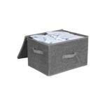 Riidest hoiukast 40x30x25cm, hall Riidest kapid