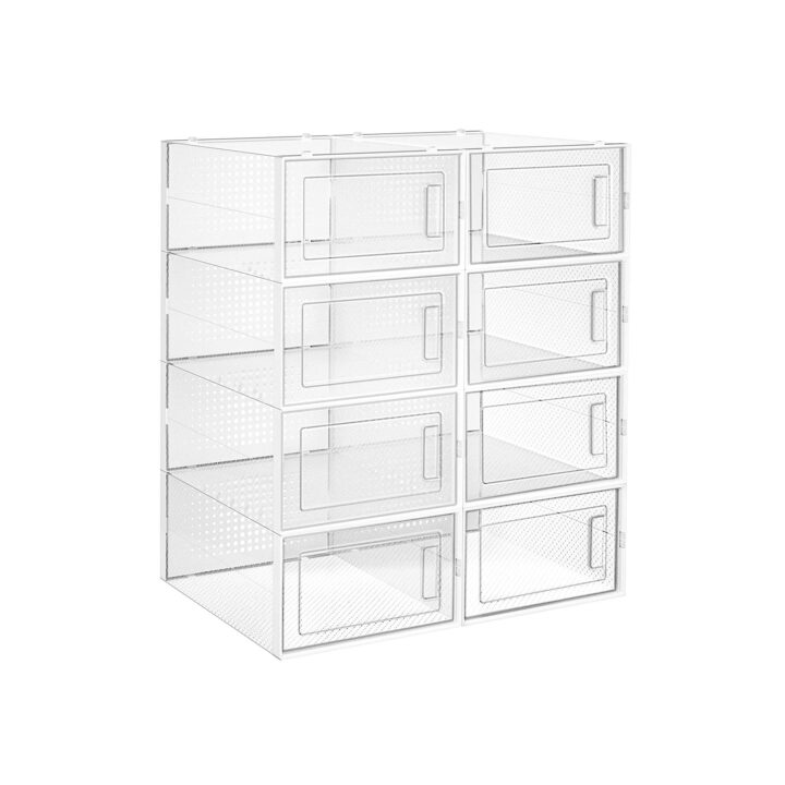 Plastikust kingakarp 33.3x23x14cm, valge Kingakapid, riiulid ja pingid