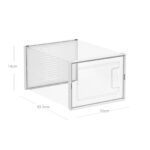 Plastikust kingakarp 33.3x23x14cm, valge Kingakapid, riiulid ja pingid