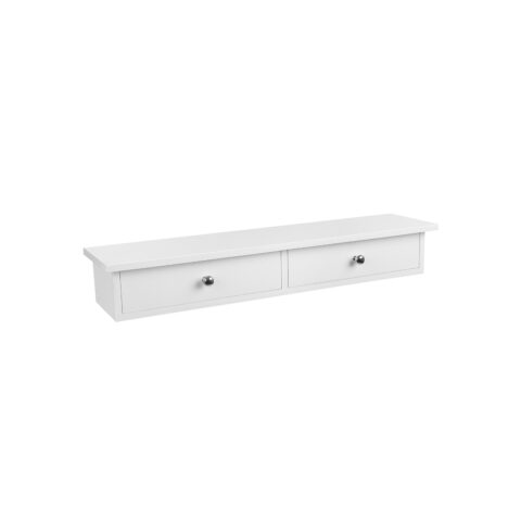 Seinariiul 65x15x10cm, valge Riiulid