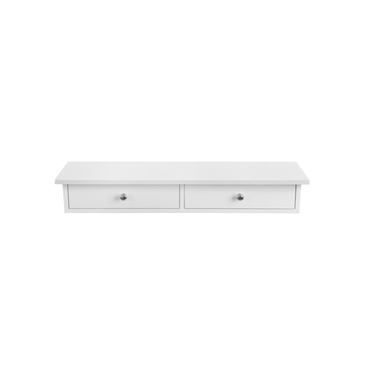 Seinariiul 65x15x10cm, valge Riiulid