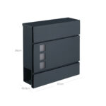 Postkast 37×10.5x37cm, hall Postkastid