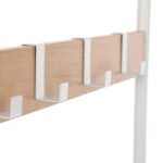 Riidenagi 72×33.7x183cm, kollane,kollane tamm+valge Riidestanged ja nagid