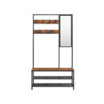 Riidenagi 98x35x180cm, must, antiikvärvi Riidestanged ja nagid Riidenagi 98x35x180cm, must, antiikvärvi Riidestanged ja nagid