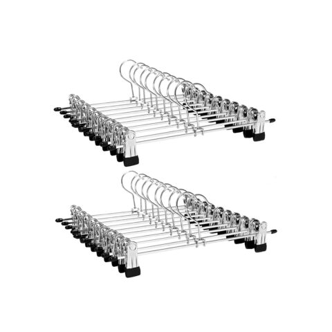 Metallist riidepuu 31×0.23×10.5cm, hõbe,hõbe Riidepuud ja kotid