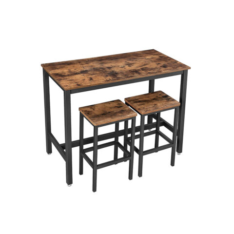 Baarilaud+Baaritool Table: 100x40x90cm Stool: 40x30x65cm Baarilauad