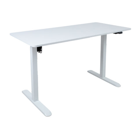 Töölaud ERGO LIGHT 1-mootoriga 120x60xH73-118cm, valge Kontorimööbel ERGO