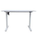 Töölaud ERGO LIGHT 1-mootoriga 120x60xH73-118cm, valge Kontorimööbel ERGO