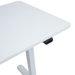 Töölaud ERGO LIGHT 1-mootoriga 120x60xH73-118cm, valge Kontorimööbel ERGO