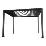 Varikatus MIRADOR-111 3x3m textilene seintega, tumehall Varikatused ja aiatelgid HORECA Varikatus MIRADOR-111 3x3m textilene seintega, tumehall Varikatused ja aiatelgid HORECA