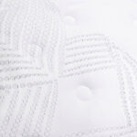 Voodi POEM madratsiga HARMONY TOP 160x200cm, tumehall Magamistuba PERFECT SLEEP