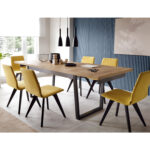 Söögilauakomplekt CATANIA laud 160/240x90xH78cm, 6 tooli 49x55xH85cm Söögilaua komplektid Söögilaua komplektid
