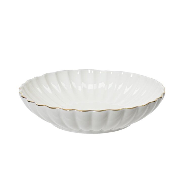 Taldrik SHELL D20xH4,5cm, portselan Lauanõud Lauanõud