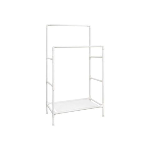 Riiderest 85×46.5x157cm, valge Riidestanged ja nagid