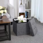 Plastikust tumba 38x38x38cm, hall Pesukorvid ja hoiukastid