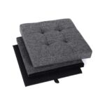 Plastikust tumba 38x38x38cm, hall Pesukorvid ja hoiukastid