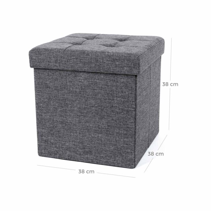 Plastikust tumba 38x38x38cm, hall Pesukorvid ja hoiukastid
