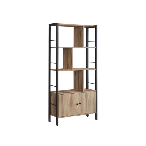 Raamatukapp 74x30x154.5cm Riiulid