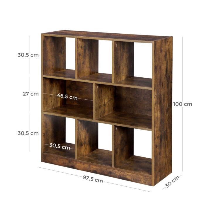 Raamatukapp 100×97.5x30cm, antiik Raamaturiiulid