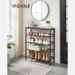 Kingariiul 75x28x93cm, must, retrohõnguline värv Jalatsikapid, jalatsiriiulid