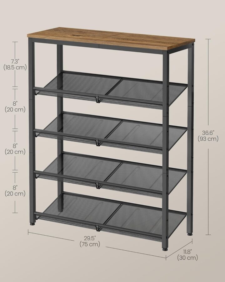 Kingariiul 75x28x93cm Jalatsikapid, jalatsiriiulid