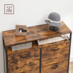 Jalatsikapp 98.3x30x95cm, must, retro värv Jalatsikapid, jalatsiriiulid
