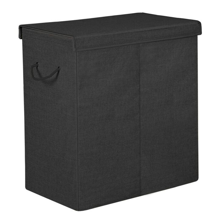 Pesukorv 60x36x66cm, must Pesukorvid
