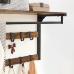 Riidenagi 65x30x42cm, must, retrohõnguline värv Riidestanged ja nagid