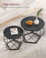 Kohvilaud Large Table: 60x60x45cm Small Table:50x50x40cm Diivanilauad