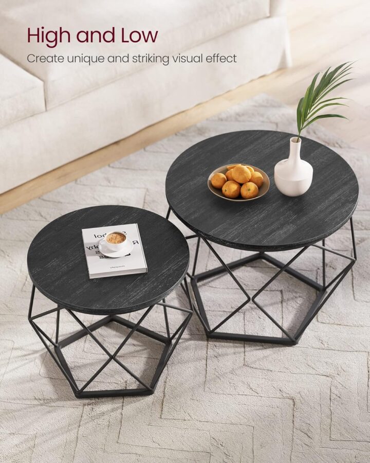 Kohvilaud Large Table: 60x60x45cm Small Table:50x50x40cm Diivanilauad