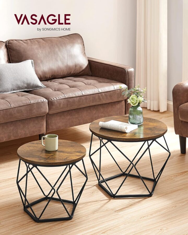 Kohvilaud Large Table: 60x60x45cm Small Table:50x50x40cm Diivanilauad