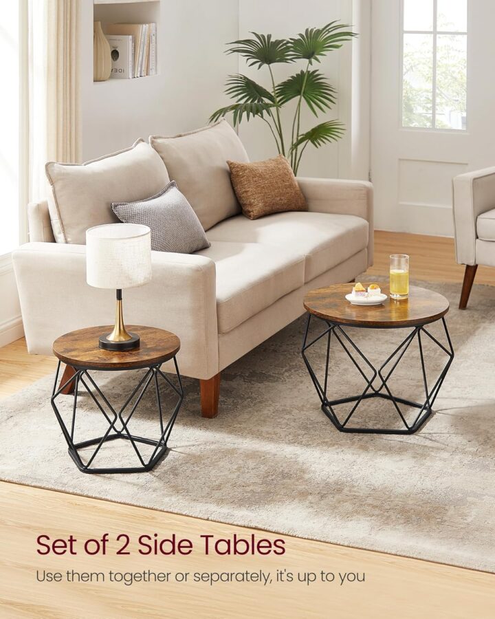 Kohvilaud Large Table: 60x60x45cm Small Table:50x50x40cm Diivanilauad