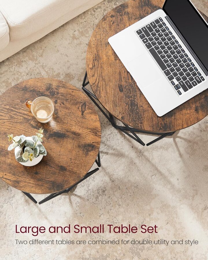 Kohvilaud Large Table: 60x60x45cm Small Table:50x50x40cm Diivanilauad