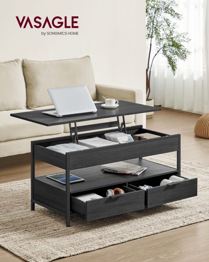 Kohvilaud 100x50x(48-63)cm Diivanilauad