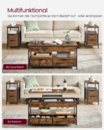 Kohvilaud 100x50x(48-63)cm Diivanilauad