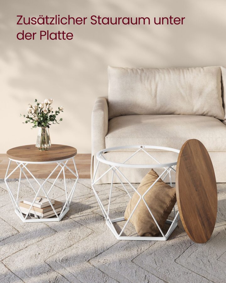Kohvilaud Large Table: 50x50x40cm Small Table:40x40x36cm Diivanilauad