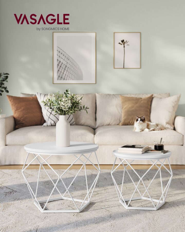 Kohvilaud Large Table: 50x50x40cm Small Table:40x40x36cm Diivanilauad