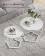 Kohvilaud Large Table: 50x50x40cm Small Table:40x40x36cm Diivanilauad