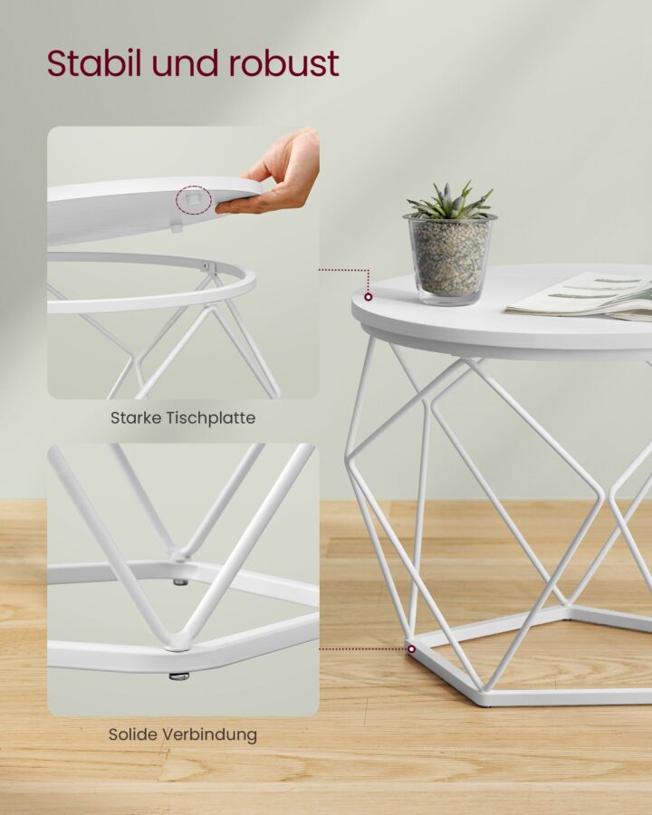 Kohvilaud Large Table: 50x50x40cm Small Table:40x40x36cm Diivanilauad