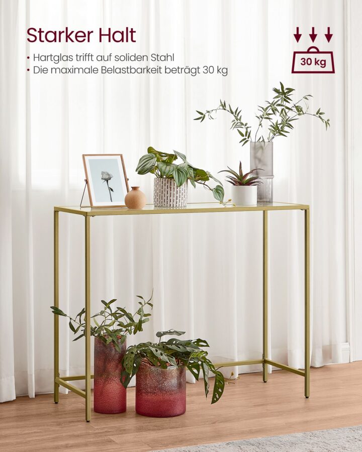 Konsoollaud 100x20x80cm Diivanilauad