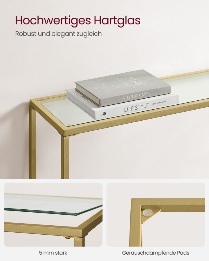 Konsoollaud 100x20x80cm Diivanilauad