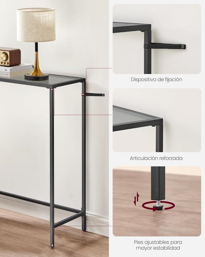 Konsoollaud 100x20x80cm Diivanilauad