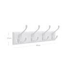 Riidenagid 40x7x11cm, valge Riidestanged ja nagid