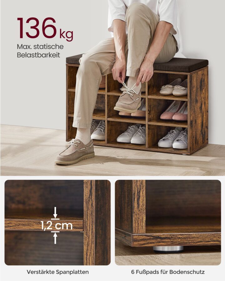 Hoiupink 78.5×30.3x48cm Jalatsikapid, jalatsiriiulid