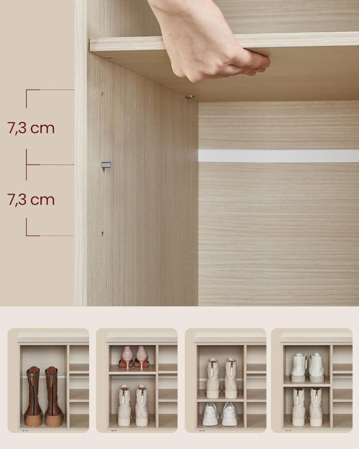 Hoiupink 78.5×30.3x48cm Jalatsikapid, jalatsiriiulid