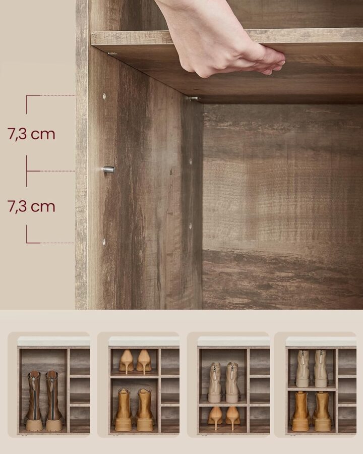 Hoiupink 78.5×30.3x48cm Jalatsikapid, jalatsiriiulid